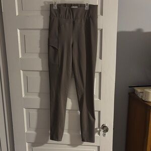 YAGYA Full Seat High-Waist Compression Cargo Riding Leggings